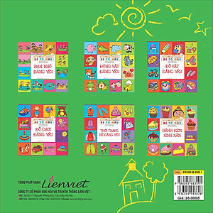 Combo 6 Cuốn : Bé Tô Màu (Dành Cho Bé Từ 1-6 Tuổi)