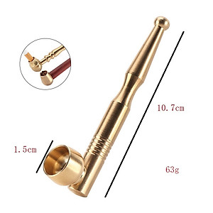 Tẩu thuốc hợp kim đồng cao cấp sang trọng