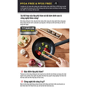 Chảo Rán Lock&Lock Soma - Màu Đen (Có Thể Sử Dụng Bếp Từ)