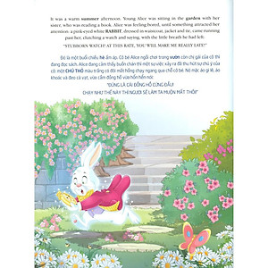 Sách Alice Lạc Vào Xứ Sở Thần Tiên (Song Ngữ Anh - Việt)