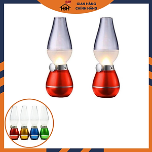 Combo 2 bóng đèn thần cảm ứng pin sạc thổi tắt sáng