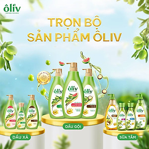 DẦU TẮM OLIV 3X DƯỠNG ẨM 650ML/1L