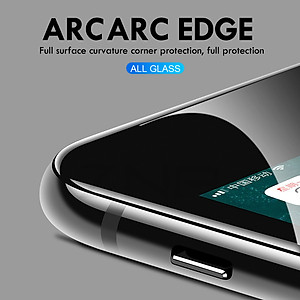 Miếng dán kính cường lực Full 10D cho iPhone 7 Plus / iPhone 8 Plus Hiệu Vmax (Phủ Nano, Vát 10D, mài cạnh 2.5D, hiển thị Full HD) - Hàng chính hãng