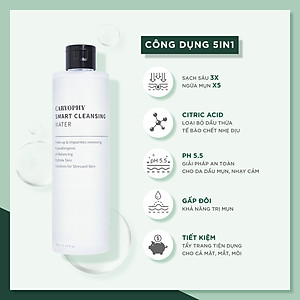 Nước tẩy trang Caryophy smart cleansing water 500ml