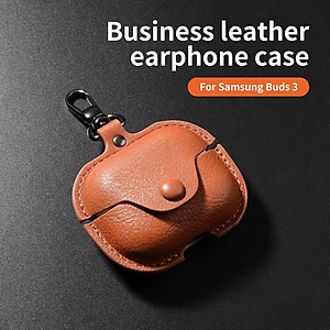 Bao Da Simple Style cho Samsung Galaxy Buds 3 / Buds 3 Pro / Buds 3 FE - Hàng Chính Hãng