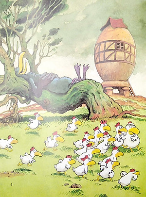 Sách Gà Con Bé Bỏng, Quái Thú Và Chàng Hiệp Sĩ (Tái Bản)