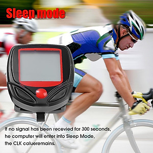 Xe Đạp Đồng Hồ Tốc Độ Máy Tính Với Màn Hình LCD Hiển Thị Kỹ Thuật Số, Xe Đạp Đo Dặm Speedometer Không Thấm Nước Có Dây Đồng Hồ Bấm Giờ, Phụ Kiện Xe Đạp - Hàng chính hãng dododios