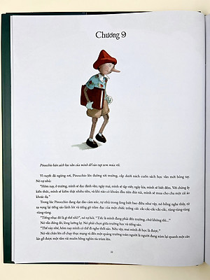 Sách Những Cuộc Phiêu Lưu Của Cậu Nhóc Pinocchio (Bản Tranh Minh Họa) - Crabit KidBooks - Bìa Cứng