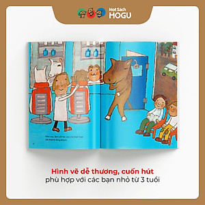 Truyện Ehon bé 3-4-5 tuổi - Chú thợ cắt tóc xoẹt xoẹt