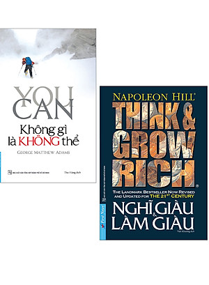 Combo You Can - Không Gì Là Không Thể + Think And Grow Rich - Nghĩ Giàu Và Làm Giàu (Bộ 2 Cuốn) _FN