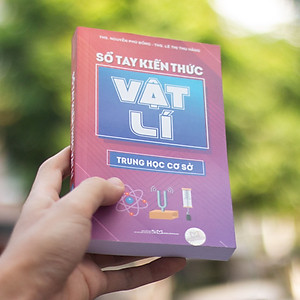 Sách: Combo Sổ Tay Kiến Thức Toán - Vật Lí - Hóa Học Trung Học Cơ Sở