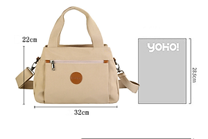 Túi xách nữ vải canvas thời trang cao cấp phong cách cá tính mới