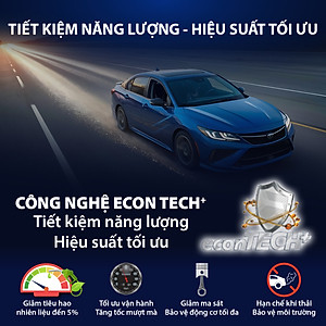 Dầu Nhớt Bán Tổng Hợp AISIN Econtech+ SP 10W40 4 Lít ESSNP1044P - Nhập Khẩu Chính Hãng