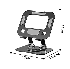 Giá Đỡ Cho Ipad, Điện Thoại Xoay 360 Độ Phiên Bản Cao Cấp Hợp Kim Nhôm- Hàng nhập khẩu 
