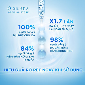 Serum dưỡng ẩm và chống lão hóa Senka Deep Moist 3X HA 30ml