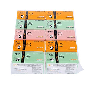 Túi 10 gói GIẤY RÚT GẤU TRÚC MyLan Gói 100 Tờ 3 LỚP, dai, mềm và mịn, đảm bảo an toàn, không bụi