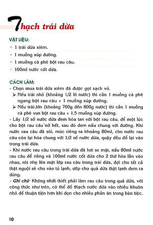 Sách Các Món Giải Nhiệt Được Nhiều Người Ưa Thích