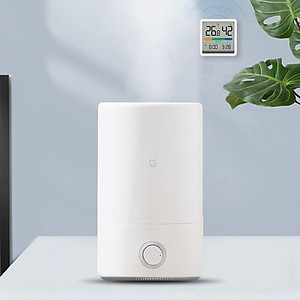 Đồng hồ nhiệt độ và độ ẩm Xiaomi youpin Miiiw Mute Màn hình LCD lớn 3,34 inch độ chính xác cao