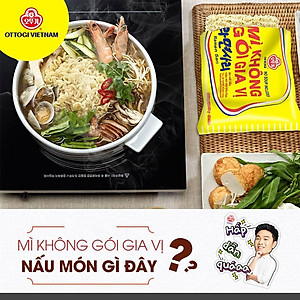 Combo 6 gói Mì Không Gói Gia Vị Ottogi 110G