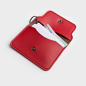 Ví Yuumy ( Thời trang nữ nắp gập cỡ nhỏ - Ví móc khóa da YMK10 )