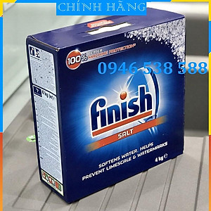 Muối rửa bát Finish hộp 4kg - Nhập Khẩu EU