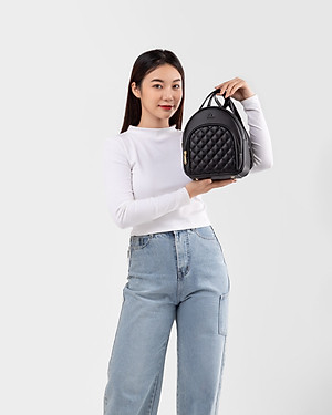 Balo Yuumy ( Thời trang nữ tiện lợi cỡ trung - Balo da Seasand YBA64 )