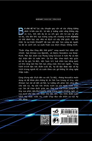 Sách Bá chủ AI - Trí tuệ nhân tạo ChatGPT, và cuộc chạy đua thay đổi thế giới