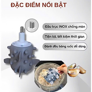 Dụng Cụ Làm Ruốc, Bóc Tỏi Đa Năng Silicon – Phụ Kiện Hỗ Trợ Máy Xay Thịt, Làm Chà Bông Loại 2L 3L - HÀNG CHÍNH HÃNG MINIIN