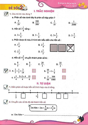 Sách Bộ Đề Kiểm Tra Năng Lực , Đánh Giá Năng Lực Toán Lớp 5 - Tập 1