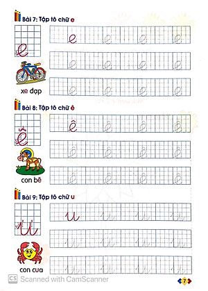 Tủ Sách Bé Vào Lớp 1 - Bé Tập Tô (Tập 2)(Tái Bản)