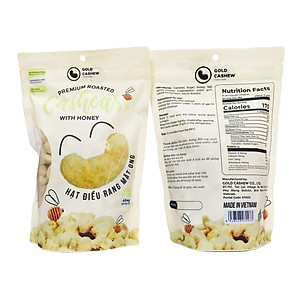 Hạt Điều Rang Mật Ong Cao Cấp 454g