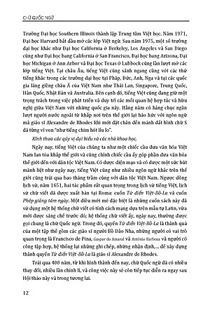 Bộ sách Kỷ Niệm 410 Năm Ngày Ra Đời Chữ Quốc Ngữ 2 Quyển/Bộ