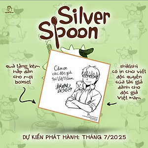 Silver Spoon (Boxset Trọn Bộ 15 Cuốn) - Tặng Kèm Shikishi