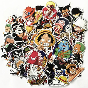 Decal dán tường trang trí các nhân vật hoạt hình sticker trong One Piece (Đảo Hải Tặc) - Hàng Chính Hãng