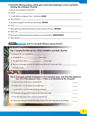 Practice Test Grade 9