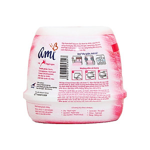 Combo 2 hộp Sáp thơm khử mùi Ami - Hương thơm chiết xuất thiên nhiên, Tỏa hương suốt nhiều tuần (Nhiều lựa chọn mùi hương)