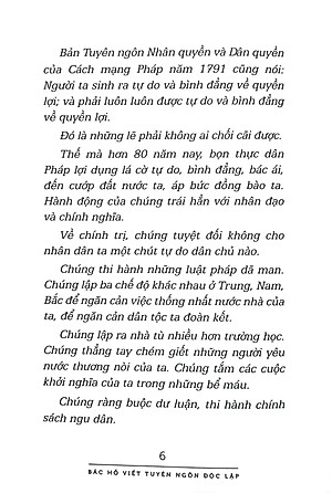 Sách Bác Hồ Viết Tuyên Ngôn Độc Lập