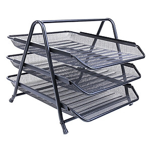 Giá (kệ) 3 tầng Nhà của Mẹ đựng tài liệu văn phòng, sách vở..  khung thép sơn tĩnh điện  - màu sắc giao ngẫu nhiên