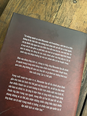 (Bìa cứng áo ôm) ALEXANDER ĐẠI ĐẾ - Huyền thoại xứ Macedonia – Philip Freeman – Dịch giả Nguyễn Vi Thiên Ái - Bách Việt Book - NXB Dân trí