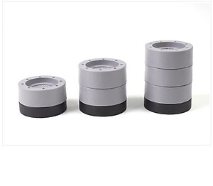 Combo 4 Chân Đỡ Đa Năng Bằng Nhựa - Chân Đế Kê Máy Giặt Chống Rung Chống Ồn GroFa- Hàng Việt Nam 