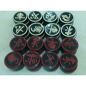 Quân cờ tướng sừng trâu đen -tiện gù 3,7cm