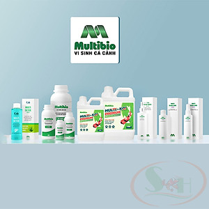 Vi sinh nước MultiBio Multi Koi Premium men tiêu hóa đậm đặc xử lý bể cá lớn ao hồ ngoài trời