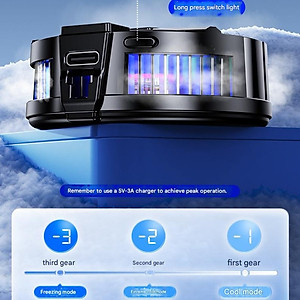 Tản nhiệt sò lạnh Led TL07 Gaming siêu mát cho điện thoại hàng nhập khẩu