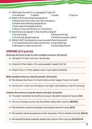 Bài tập Bổ trợ Tiếng Anh 9 Right On!