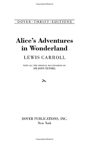 Sách Alice's Adventures In Wonderland (Collins Classics)