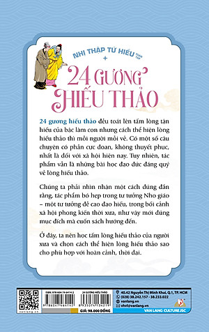 Sách 24 Gương Hiếu Thảo - Nhị Thập Tứ Hiếu Toàn Tập -Tái Bản