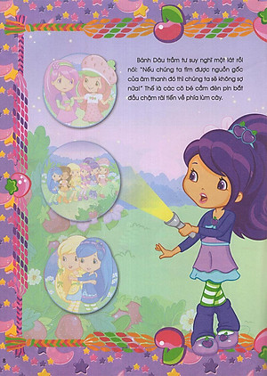 Cô Bé Bánh Dâu- 1000 Đề Can Lấp Lánh - Tập 4