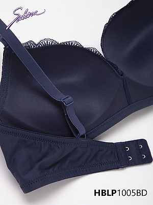 Áo Lót Mút Dày Nâng Ngực Không Gọng Màu Xanh Dương Habpy Lady By Sabina HBLP1005BD