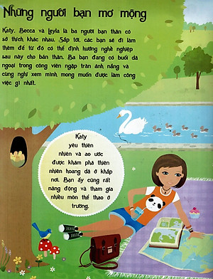 Sách Dán Hình Sáng Tạo Trang Phục Búp Bê - Công Việc Mơ Ước