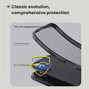 Ốp lưng dành cho iPhone 17 Nillkin Super Frosted Shield Pro Matte dạng sần - Hàng chính hãng